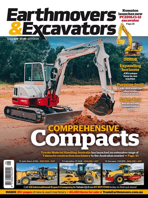Title details for Earthmovers & Excavators by Prime Creative Media Pty Ltd - Wait list